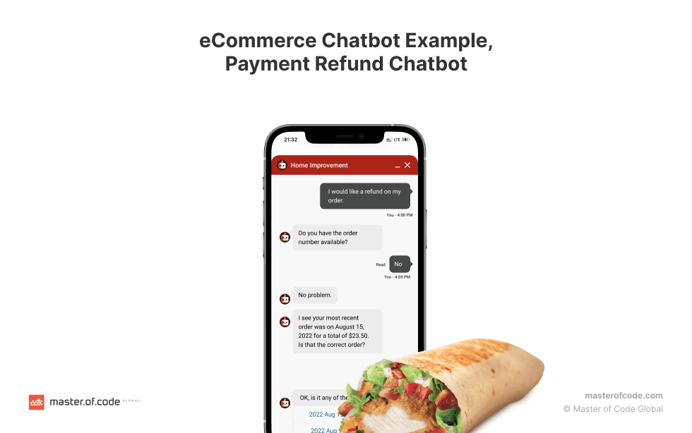 eCommerce-Chatbot-Example-Payment-Refund-Chatbot