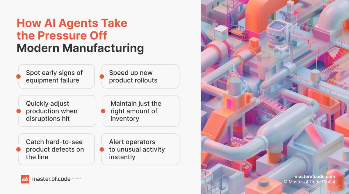 How Ai Agents Take the Pressure Off Modern Manufacturing